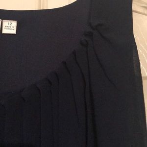 Emma & Michelle Dresses - Navy chiffon dress. Emma & Michelle Dresses - Navy chiffon dress.